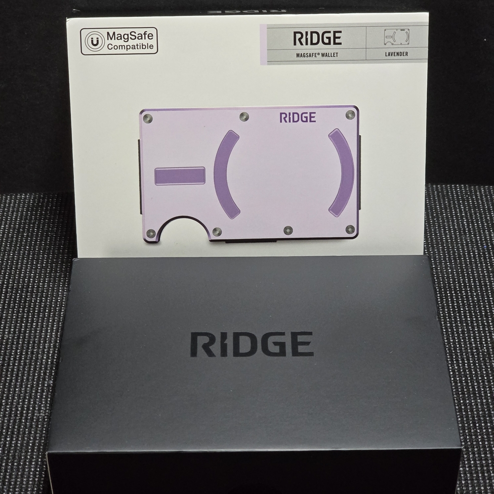 Ridge Wallet - Lavender l Magsafe Compatible - Picture 4 of 13